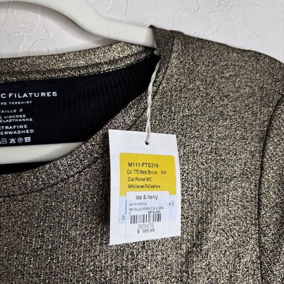 Majestic Filatures Gold T-Shirt - Picture 4 of 5